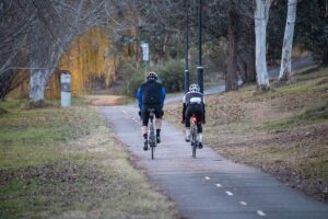 Preparation for cycle race almost completed