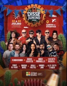 Governador Dix-sept Rosado anuncia programação do Dissé Junino 2026 com Mara Pavanelly e Banda Grafith